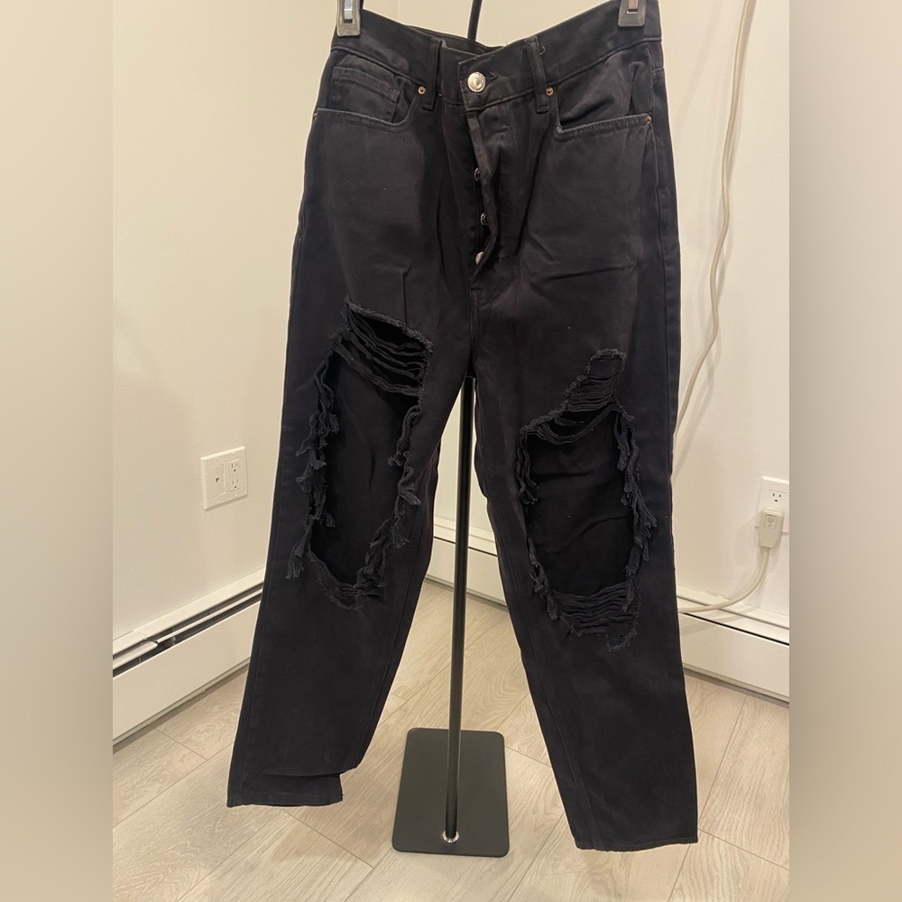 Pacsun ultra high rise slim jeans black size 29 like new​​​​​​